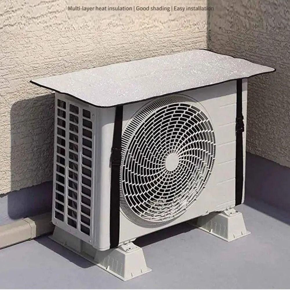Waterproof Air Conditioner Protective Anti-Snow Anti-Dust Cover New Sun Rainproof Cover  Outdoor