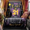 Happy 20Th Birthday Blanket Personalized Name Soft Comfortable Stylish Blanket Car Blanket Perfect For Travel Camping Outdoor Home Suitable For All