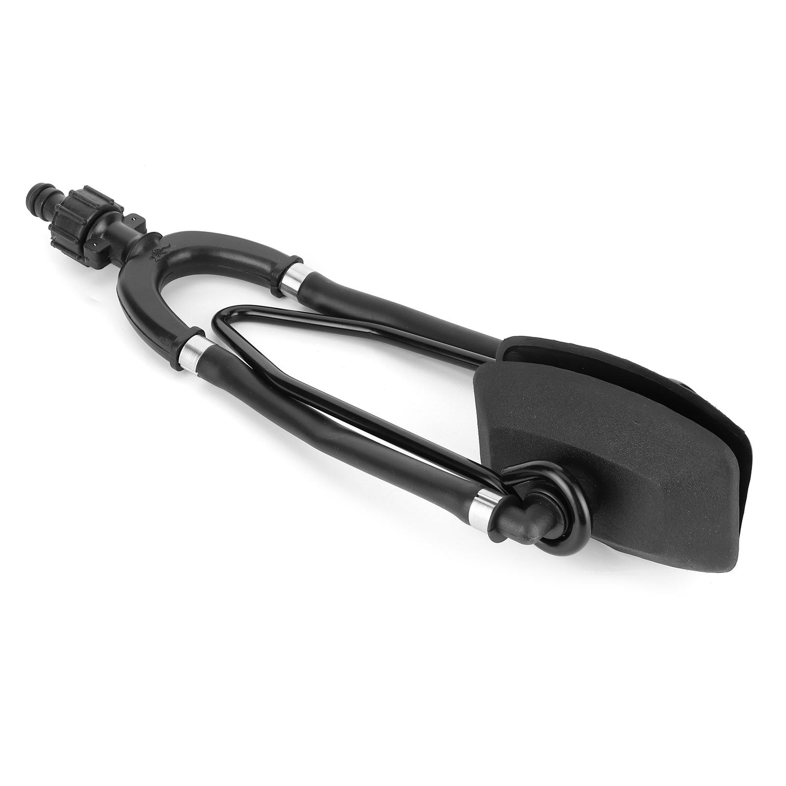 

Морские наушники с двойной подачей для промывки двигателя, подвесной лодочный мотор, промывка водой, большие прямоугольные наушники с двойной подачей, быстрое соединение чёрный