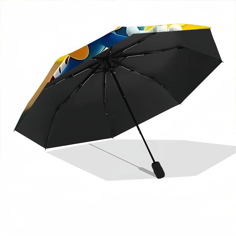 1pc Shadow the Hedgehog Automatic Cute Umbrella 8-Bone Design Compact Gear for Outdoor Travel, Perfect Holiday Gift yy251230034