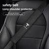 SVLHP1 Car Seat Safety Belts Shoulder Cover Suede Soft Pad For Tesla Model 3 Model S Model X Model Y Cybertruck Roadster SpaceX