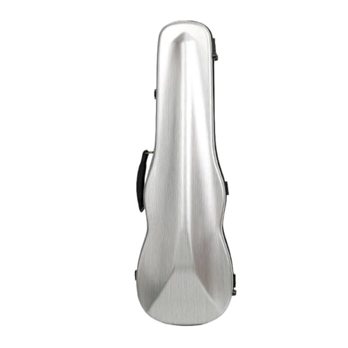 

Durable and Ultra-Lightweight 4/4 Full-Size Carbon Fiber Violin Case with a Compact and Stylish Humidity Meter, Adjustable Velvet Strap for Crossbody