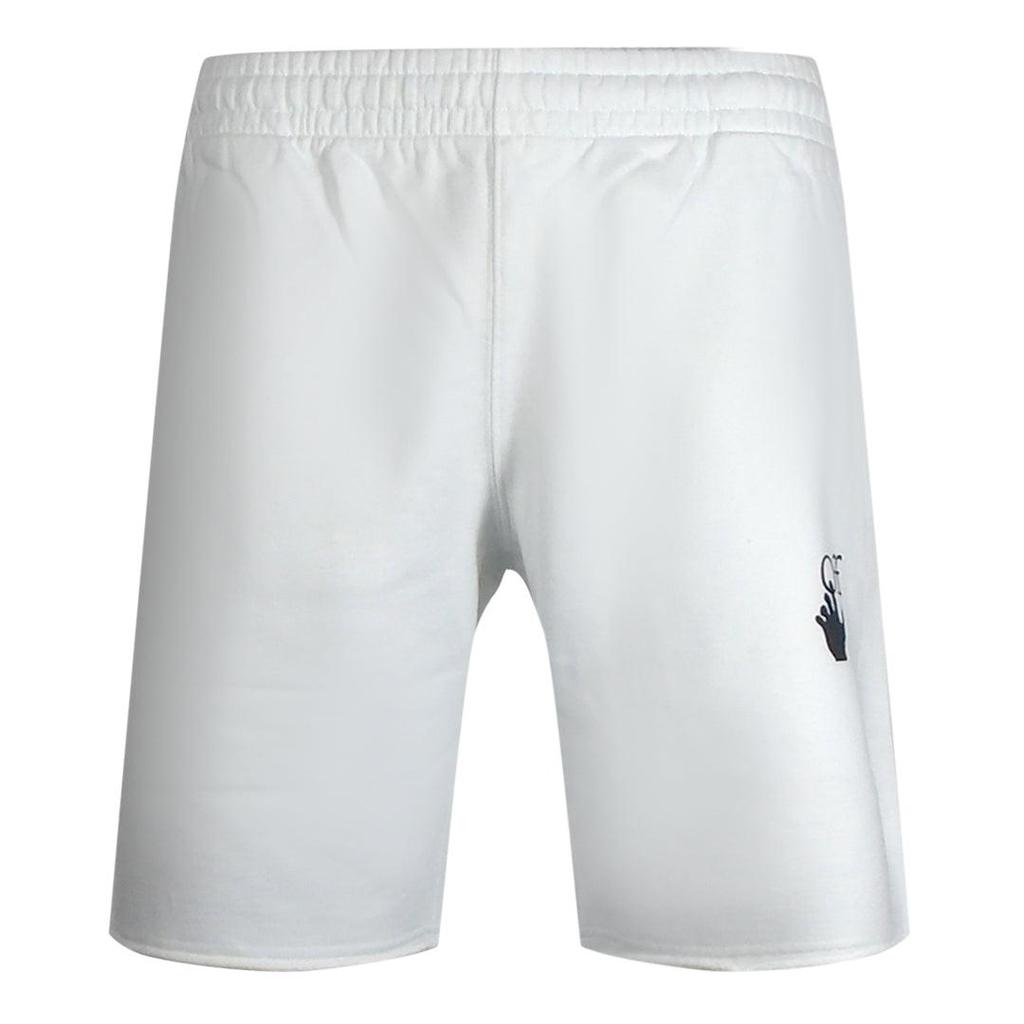 Off-White Unisex Adult Caravaggio Arrow Sweat Shorts