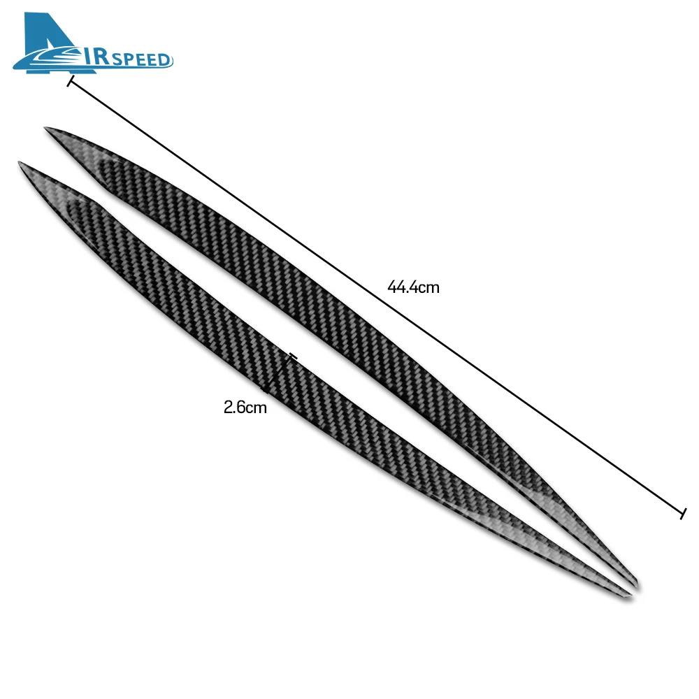 Autocollant paupière de garniture de phare en fibre de carbone pour Volkswagen VW Golf 7 MK7 GTI 2013-2017