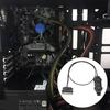 5V 3 Pin ARGB Controller Power Controller for Computer Fan Lighting Synchronization and Speed Adjustment Light Strips