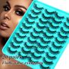 20 Pairs Of Fried False Eyelashes Multi-Layer Dense Cross High Imitation Mink Eyelashes