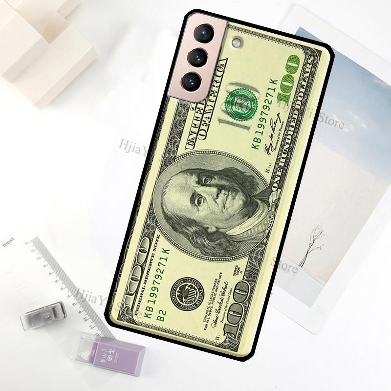 dollars money Case For Samsung Galaxy S23 Ultra Note 20 10 S9 S10 Plus S20 S21 FE S22 Ultra Phone Cover