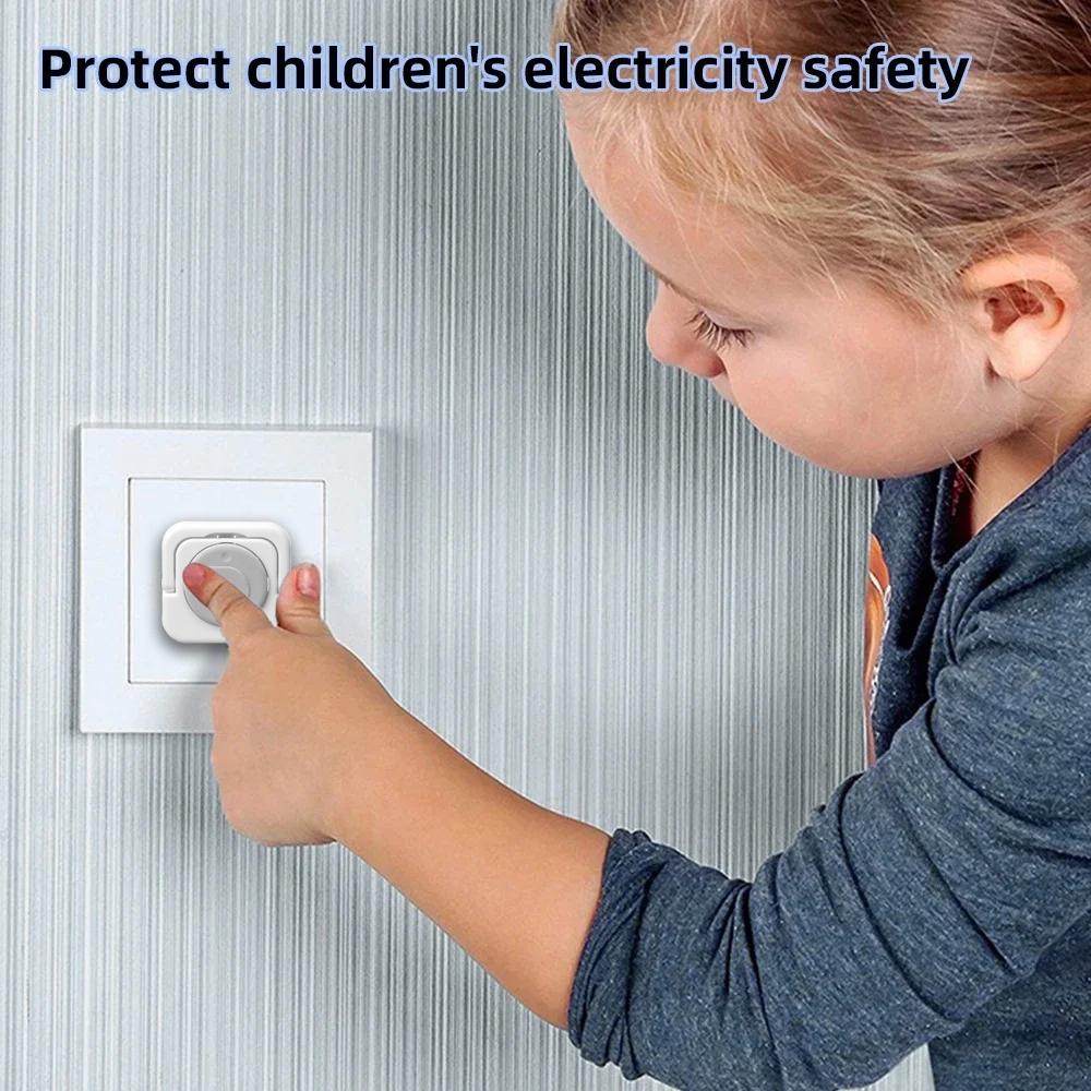 Steckdosenschutz für Babypflege Sicherheit Elektrisch Amerikanischer Standard Steckdosenstecker Kindersockel Sicherheitsverschlüsse Gegen Strom