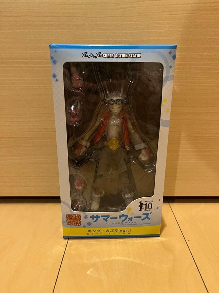 [USED] Opened Super Action Statue Summer Wars King Kazuma ver.1
