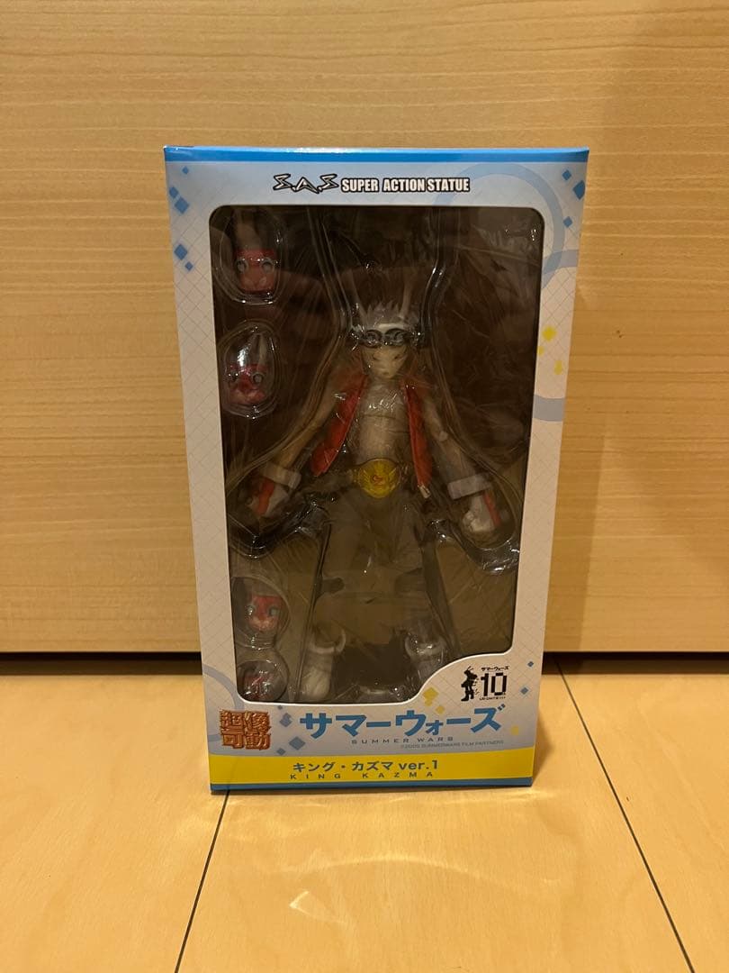 

[USED] Opened Super Action Statue Summer Wars King Kazuma ver.1
