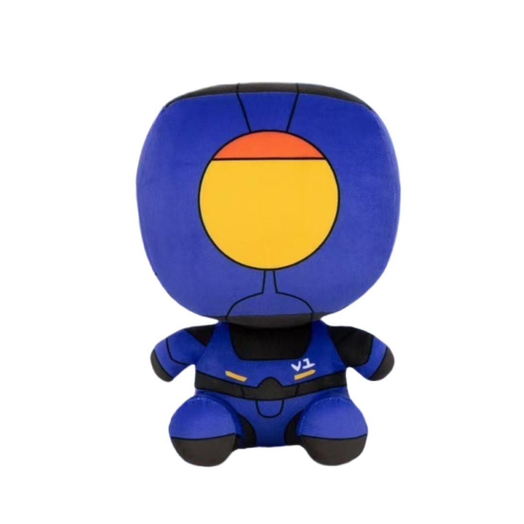 25cm Schattig Ultrakill Pluche Speelgoed Rood Blauw Geel Poppetje Zacht Knuffeldier Figuur Kinder Verjaardagscadeau Game Anime Fan Verzameling 25cm