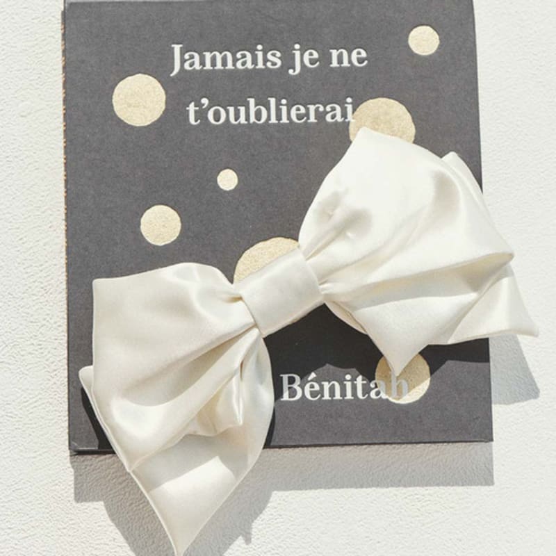 Elizabeth Moments Simple Satin Ribbon Hair Pin