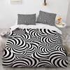 Psychedelic Digital Printing Bedding Set 3D Duvet Cover Set Microfiber Adults Women Single Queen King Twin Full Size Bed Linen