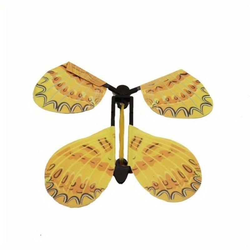 1 Pcs Magic Hand Transformation Fly Butterfly Magic Tricks Props Funny Novelty Surprise Prank Joke Mystical Fun Random Color