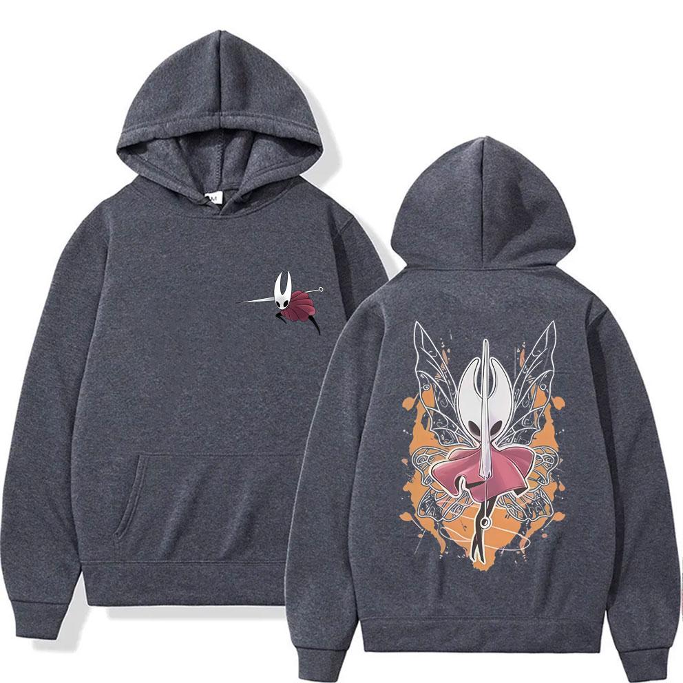 Spiel Hollow Knight Grafik Hoodie Herren Damen Mode Übergroß Kapuzenpullover Trainingsanzug Männlich Hohe Qualität Fleece Baumwolle Pullover Hoodies
