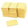 Equipment Soldering Iron Sponge Pads Solder Welding Workshop Yellow 100pcs Cleaner Cleaning High Quality Hot New