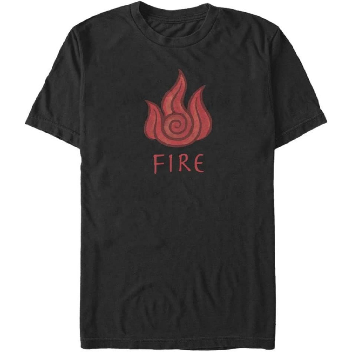 Nickelodeon Mens Fire ElementT-Shirt XXXXXL разноцветный