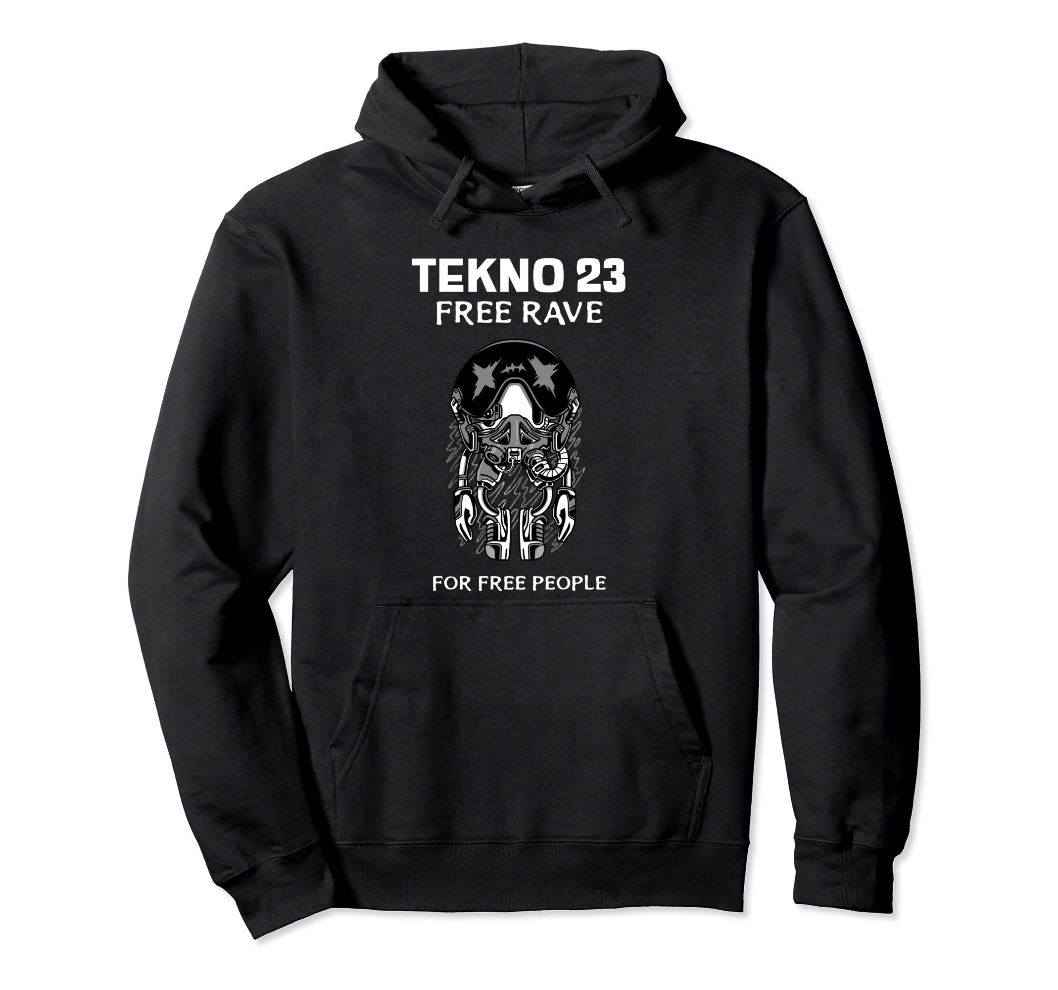 TEKNO 23 Свободная Вечеринка Свободные Люди Звуковая Система Худи
