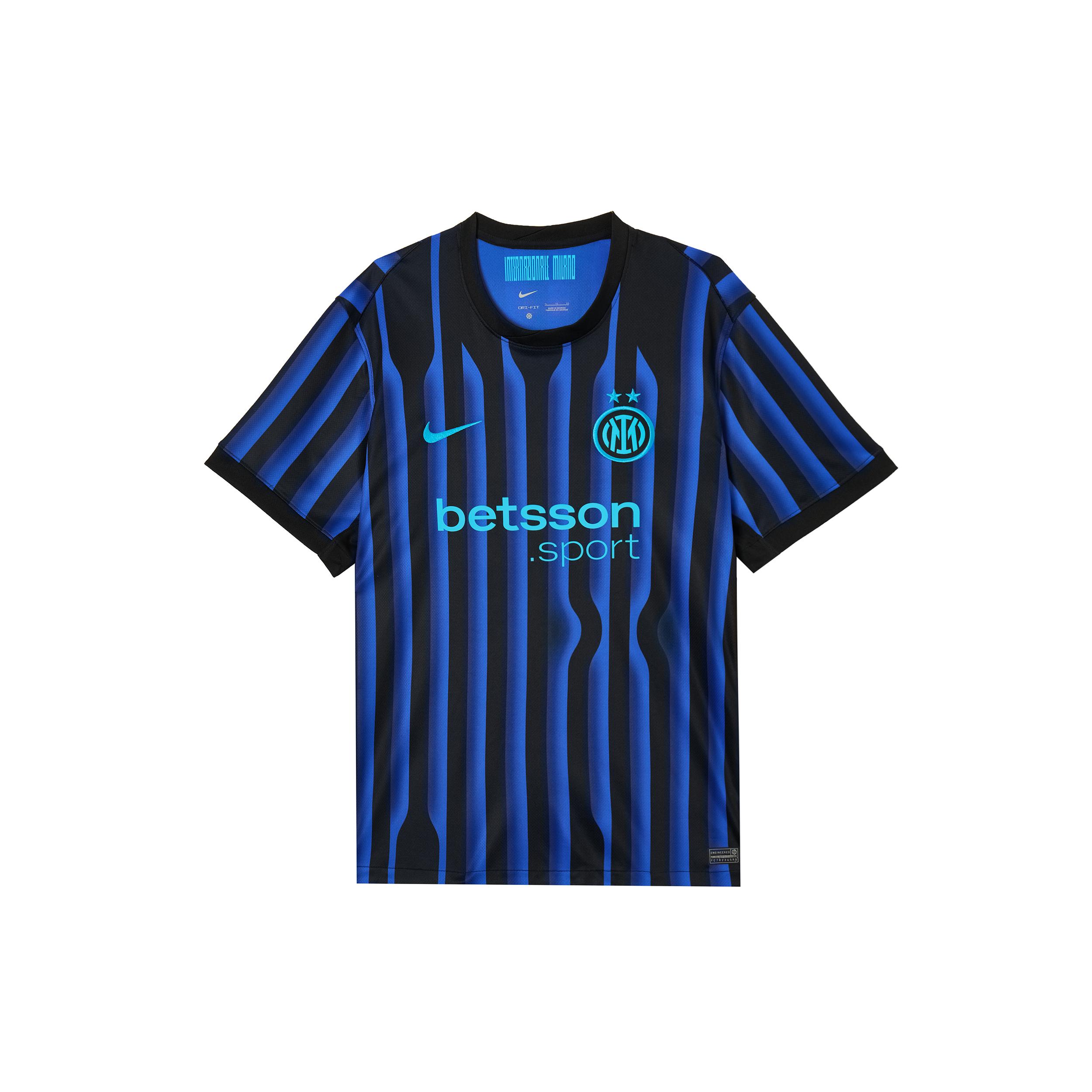Nike Inter Milan 2025/26 Stadium Home Men s Nike Dri-FIT Soccer Replica Jersey HJ4591-439 XL
