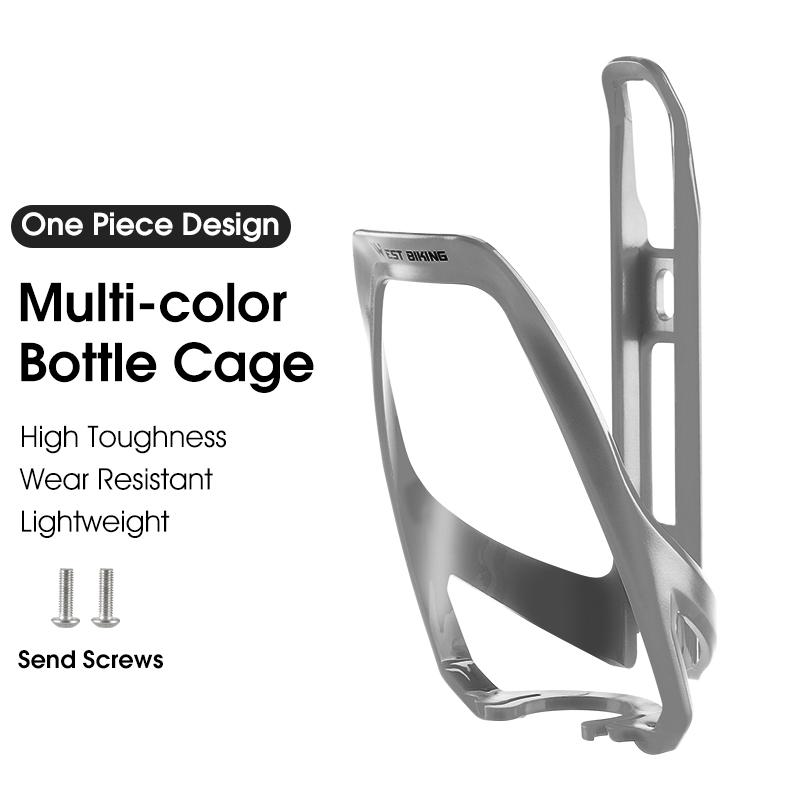 WEST BIKING Ultralight Bike Bottle Cage PC Bicycle Bottle Holder Mountain Folding Bike Cage Bracket Frame Mounting Bike Parts 6