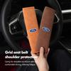 Car Seat Belt Cover Comfortable Auto Seatbelt Shoulder Protector For Ford Fiesta Ranger Mondeo Escape Ecosport Fusion Explorer