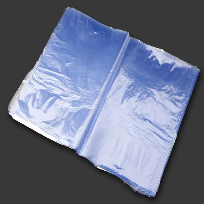 PVC Heißschrumpffolie Beutel Box Verpackung Schrumpffolie Beutel Transparent Versiegelter Beutel Staubdicht und Antioxidationsmittel Folie Fernbedienung Heißschrumpffolie