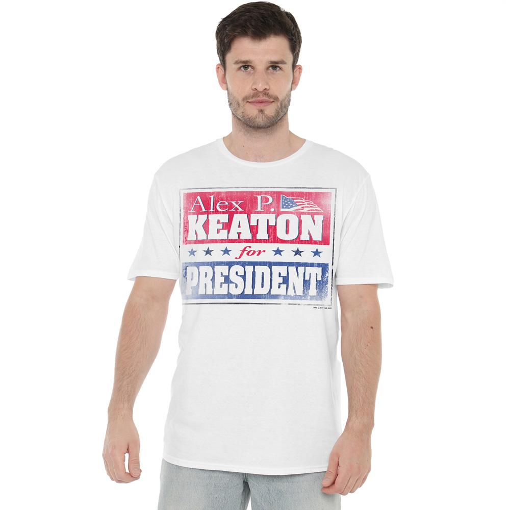 Family Ties Mens Alex for President T-Shirt