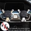360° drehbarer Cartoon Smiley Gesicht Schwerkraft Auto Halterung Lüftungsschlitz Halter für Mobiltelefon GPS