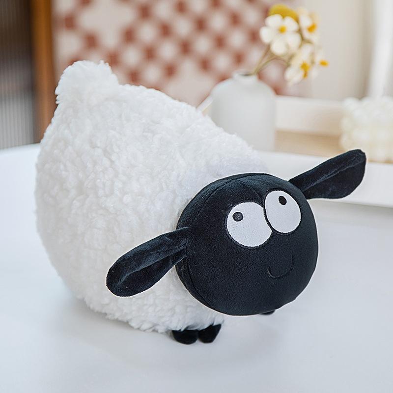 Shaun das Schaf Plüschtier Lamm Kissen für Kinder Ein niedliches und kuscheliges Geburtstags- oder Weihnachtsgeschenk