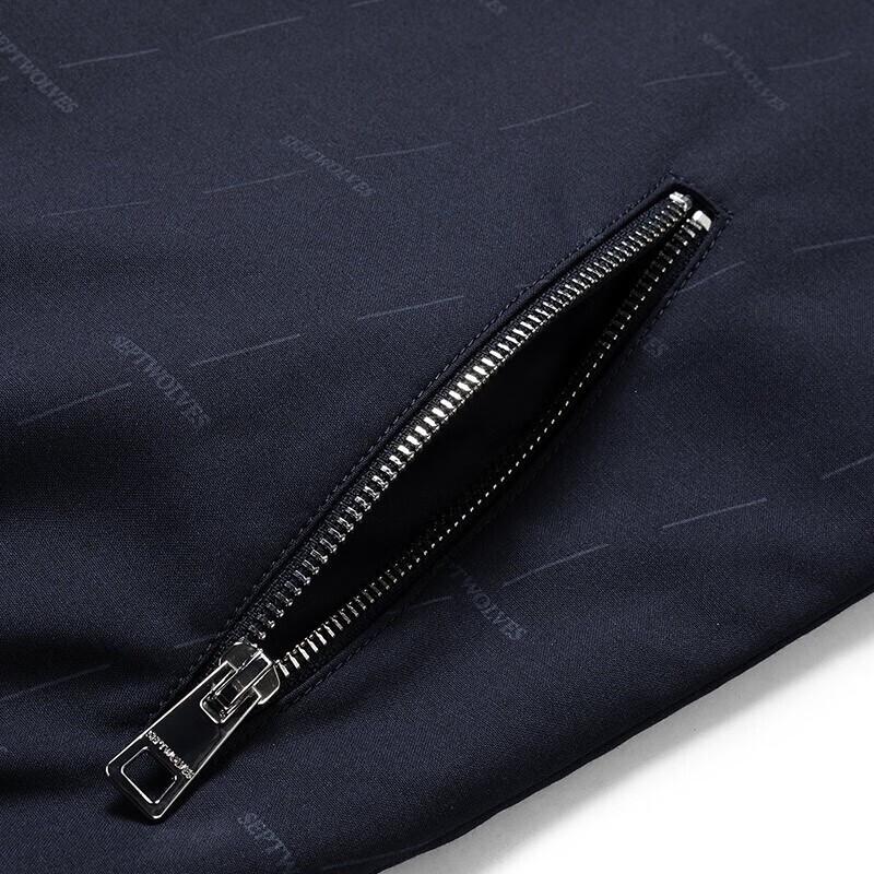 Septwolves Men's Baseball Collar Casual Jacket