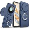 For Honor Magic6 Lite Case Honor X9B Cover Magic 6 Lite Magnetic Ring Armor Slide Camera Lens Case Magsafe Wireless Charge Cover
