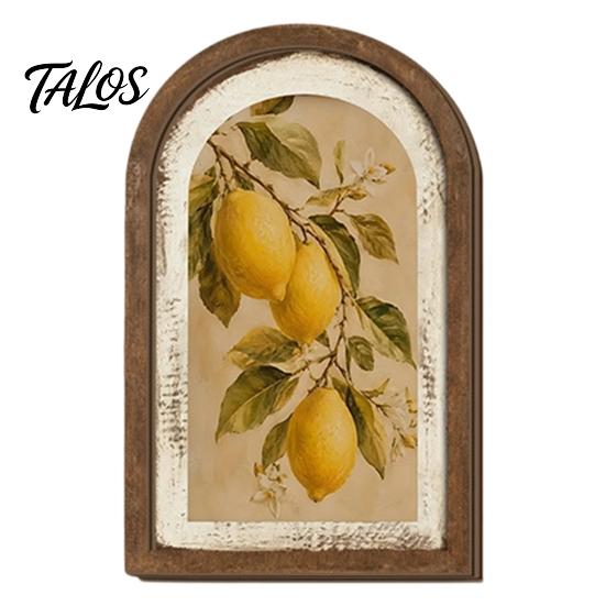 Rustic Tulip Wall Signs Pastoral Wooden Sign, Decorative Tabletop Display Pieces, Retro Style Art French Arched Pendant for Farmhouse Bedroom