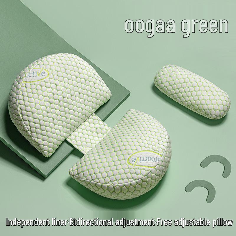 U-Shaped Pregnancy Pillow - Lumbar, Belly, and Back Support for Side Sleepers