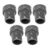 5PCS 22mm Single Angle Cane Tips Imitation Tire Texture Preservative Nonslip Rubber Translucent 7Celsius8in Crutch Tips for Cane