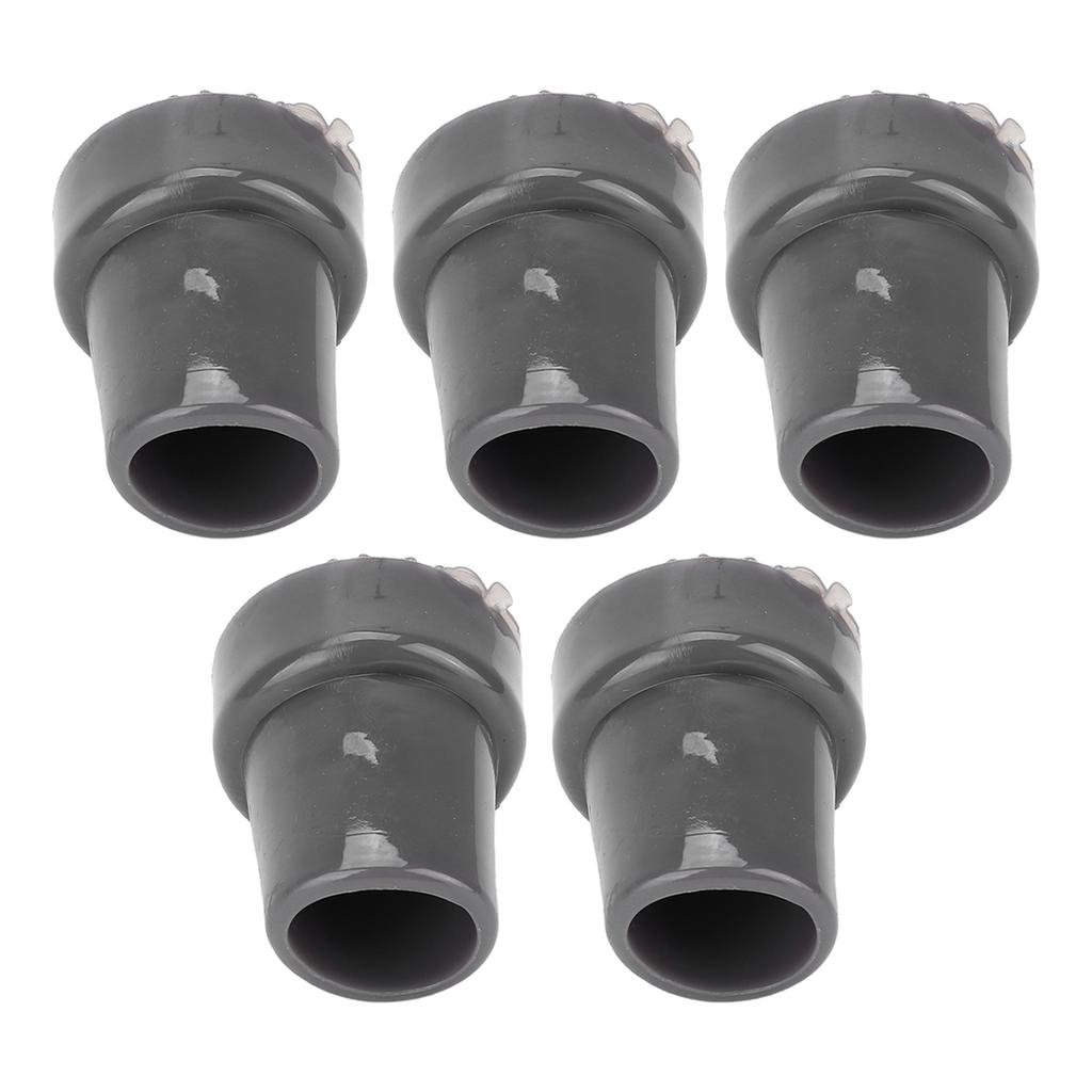 5PCS 22mm Single Angle Cane Tips Imitation Tire Texture Preservative Nonslip Rubber Translucent 7Celsius8in Crutch Tips for Cane