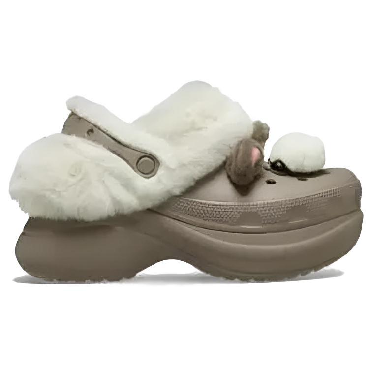 Crocs Comfortable Simple Whale Hole Shoes Women Shoes Brown 211989-195