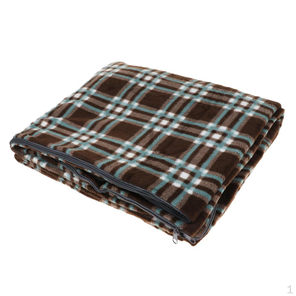 

Outdoor Portable Travel Camping Sleeping Bag Suit Cover Liner Blanket Zipper Quilt Mat Lattice