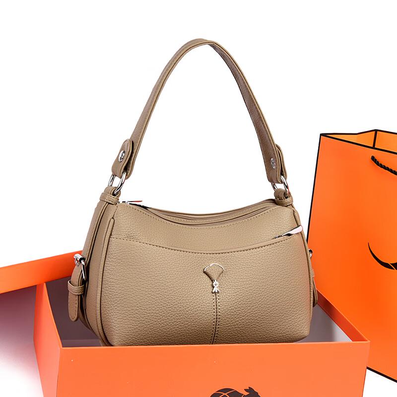 ALOFA Trendy Multi-layer Shoulder Crossbody Handbag