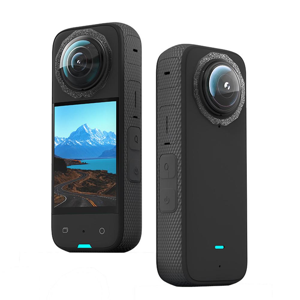 Klebende Linsenschutzkappen Linsenschutz 360 Mod Schutzlinsenabdeckung Kappe Kratzfest Action Kamera Zubehör für Insta360 X3
