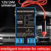 1500W Power Portable Car Inverter High Power Car Power Adapter  Outdoor Power