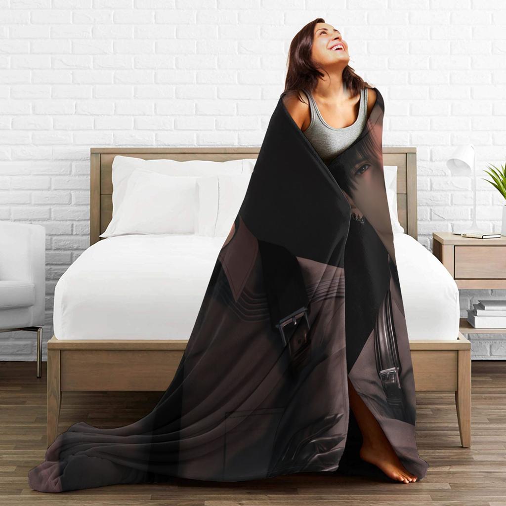 Love and Deepspace Your Husbands Your Boyfriends Blankets Warm Graphic Plush Throw Blanket For Living Room Flannel Bedspread