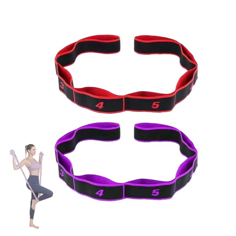 Tanz Yoga Dehnband Mit Nummer Fitness Widerstandsband Übung Zugband Für Pilates Tanz Gymnastik