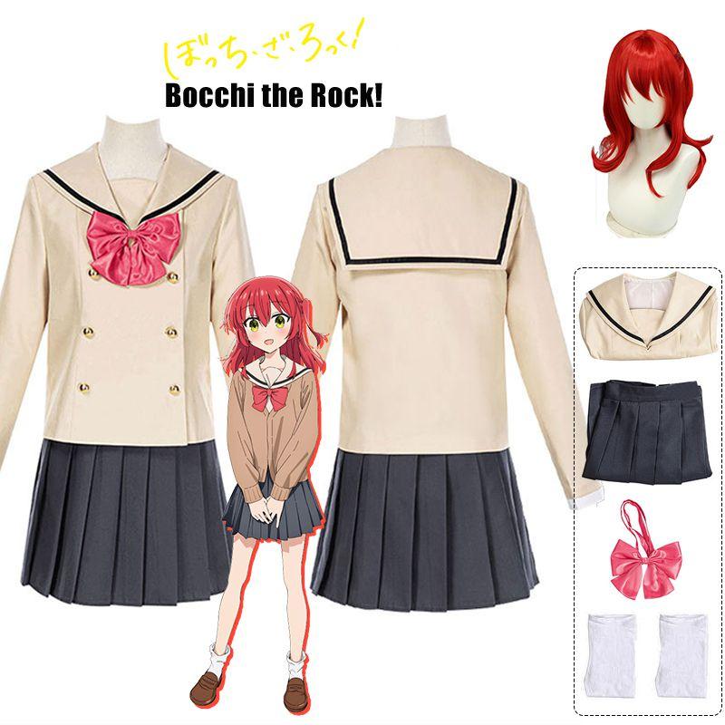 Stunning Bocchi The Rock! Kita Ikuyo Cosplay Costume Outfit