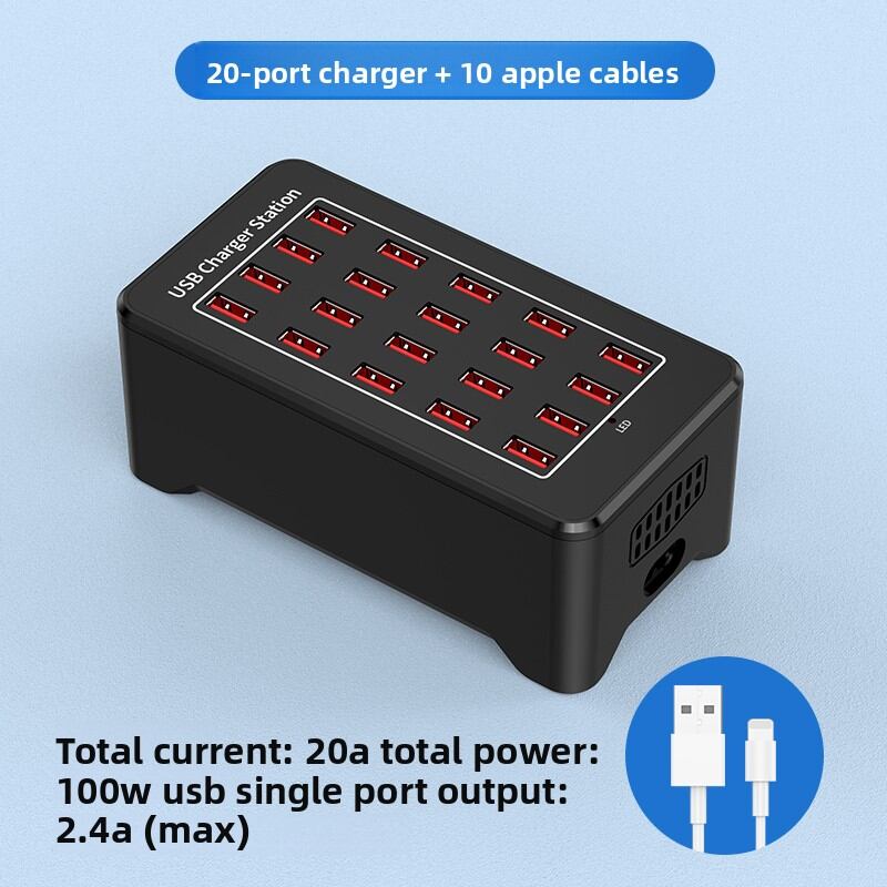 Earise | Multi-Function Multi-Port USB Charger 15 Ports