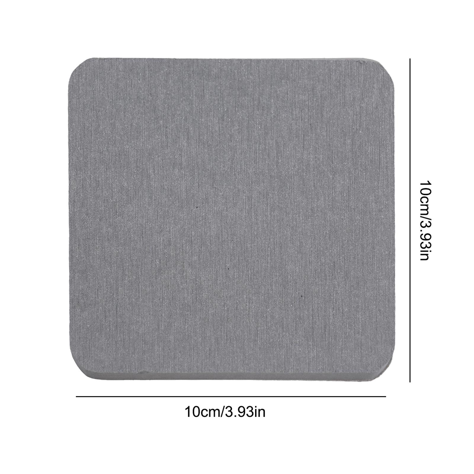 

Впитывающая сушащая каменная подставка-коврик, диатомитовый подстаканник, подставка серый