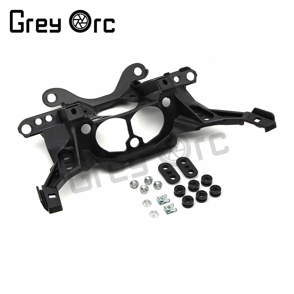 Motorcycle Black Upper Stay Cowl Headlight Bracket For YAMAHA YZF R1 2015 2016 2017 2018   Moto Fairing