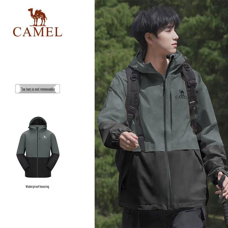 CAMEL Unisex Outdoor Waterproof Hardshell Jacket