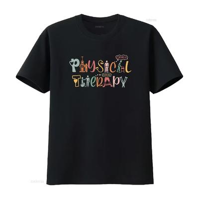 Physiotherapie Lustiger Therapeut PT Monat T-Shirt vintage Gewaschen Unisex Oberteil Für Den Alltag homme Designer Kleidung Stilvoll