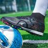 Men's/Women's Soccer Shoes Rubber Soft Sole Short Spikes Artificial Turf Indoor Competition Professional Children's Football Shoes