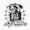 Art Deli Skull Rock Fabric Wall Art Panel ol-8387-mans-ruin-L, 57 x 57 cm